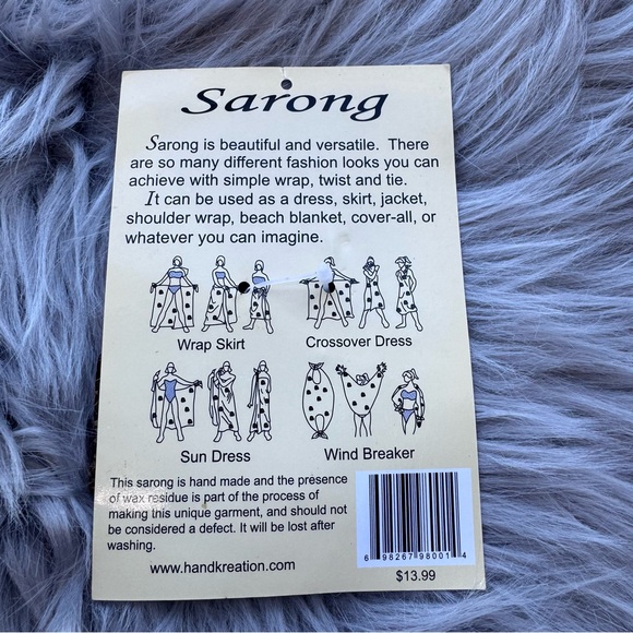 Hand Made Hawaiian Wooden Sarong Clip - Picture 5 of 8